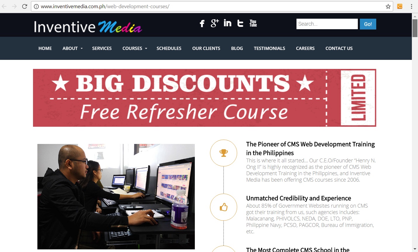Web Development Course in the Philippines